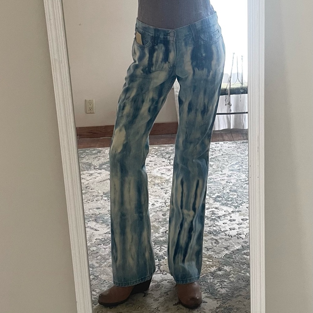 Wild Reverse Dye Low Rise Bootcut Vintage Jeans Size 0 1 3 25 26